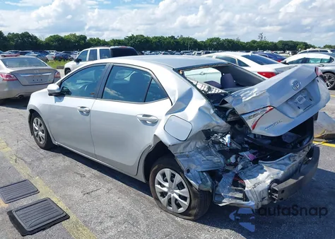 2016 Toyota Corolla L из США, поврежденный, VIN 2T1BURHE7GC500450